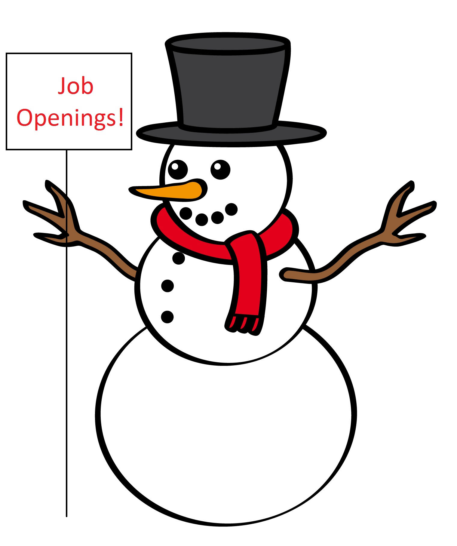Snowman Job Openings!